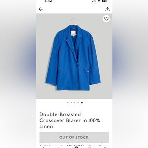 Madewell Linen Blazer